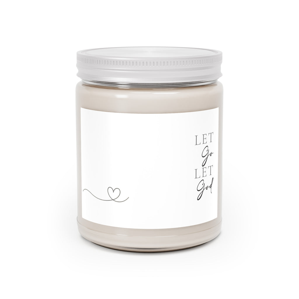 "Let Go Let God" Scented Soy Candle -9 oz