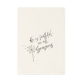 He Is Faithful in All Seasons Cotton Tea Towel