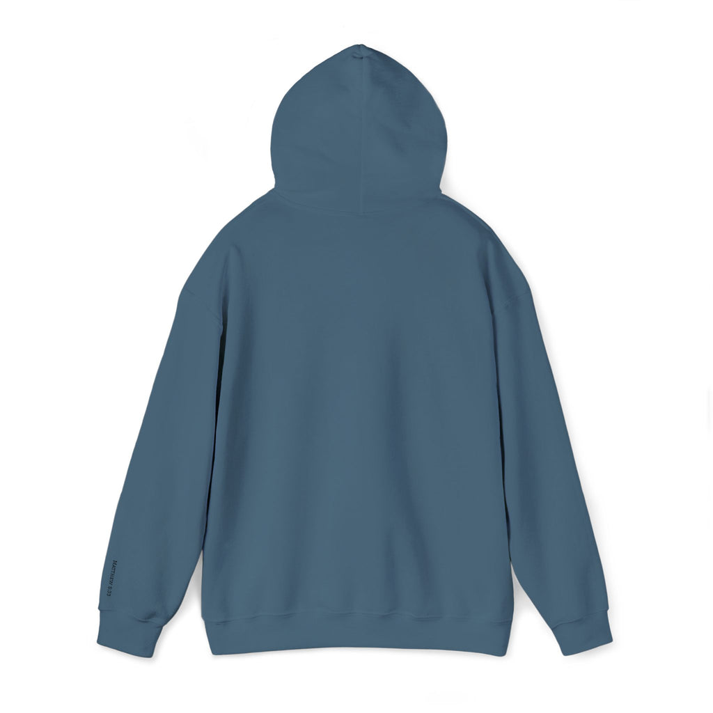 Seek First the Kingdom of God Hoodie – Christian Faith Quote Pullover