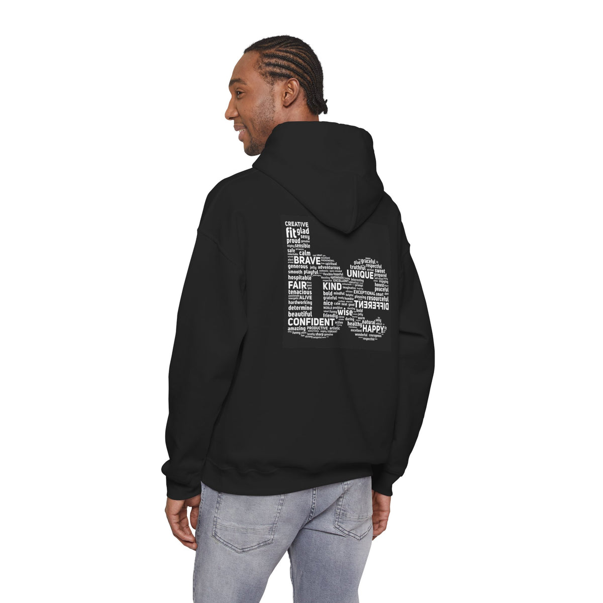 'Be'  Positive Affirmation Pullover