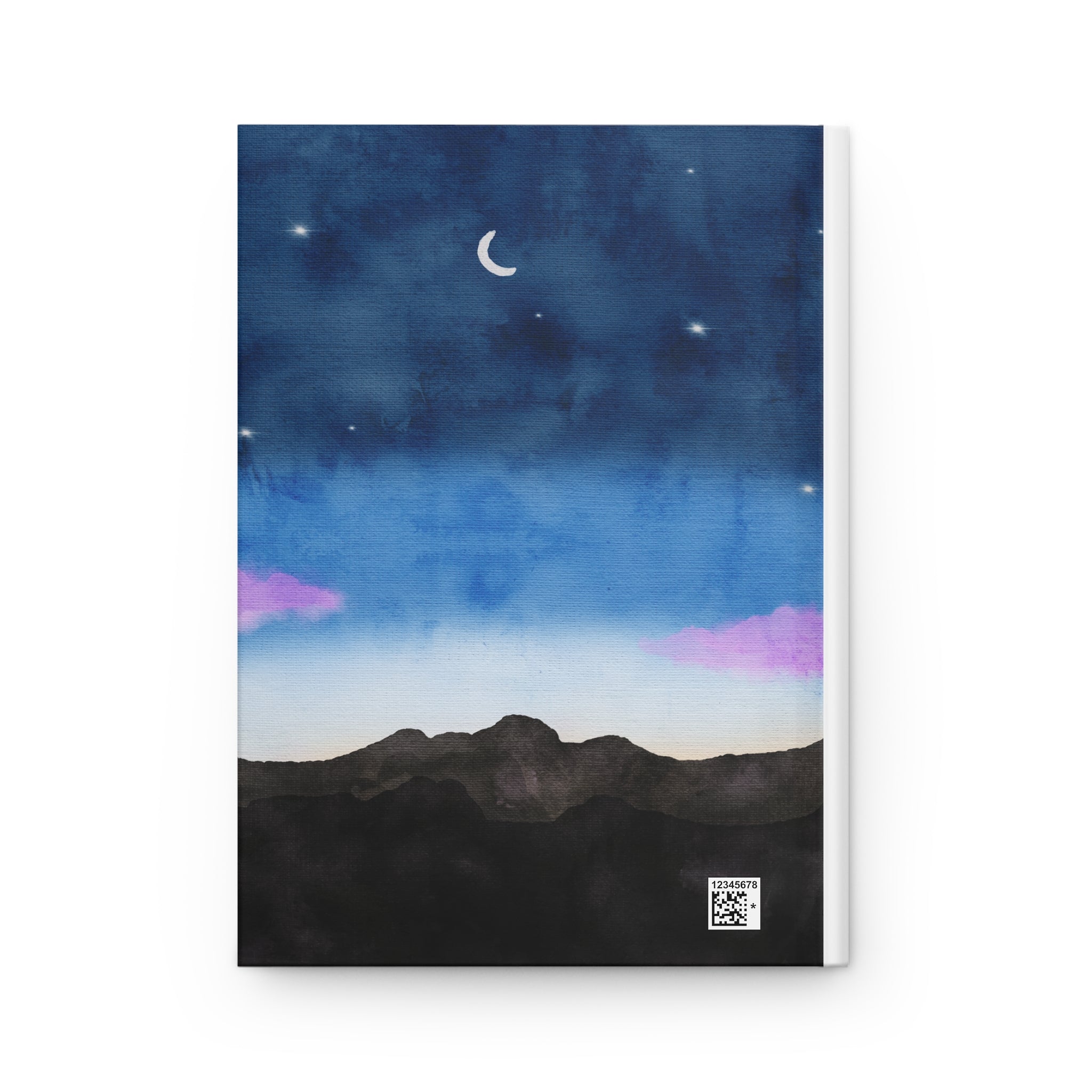 Daily Prayer Hardcover Journal — Night Sky Devotional Notebook