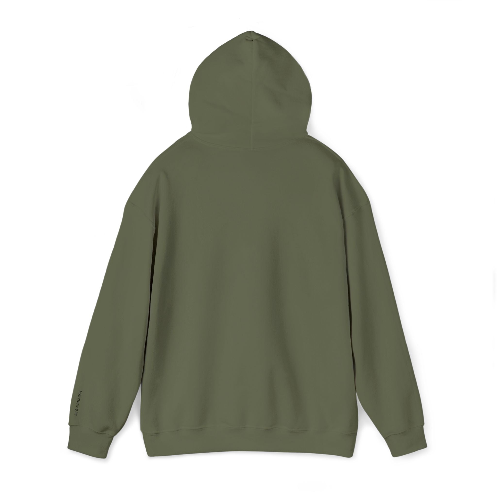 Seek First the Kingdom of God Hoodie – Christian Faith Quote Pullover
