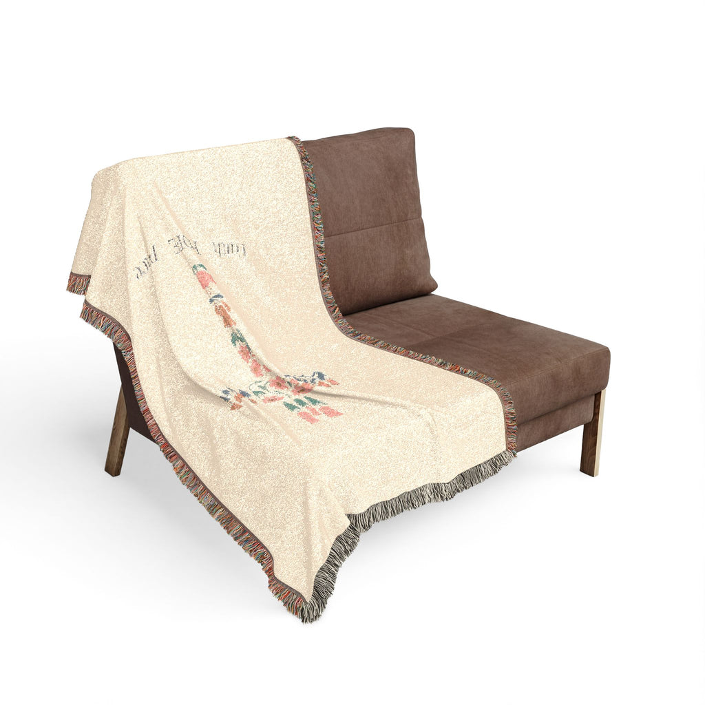 'Faith Hope Peace' Decorative Throw