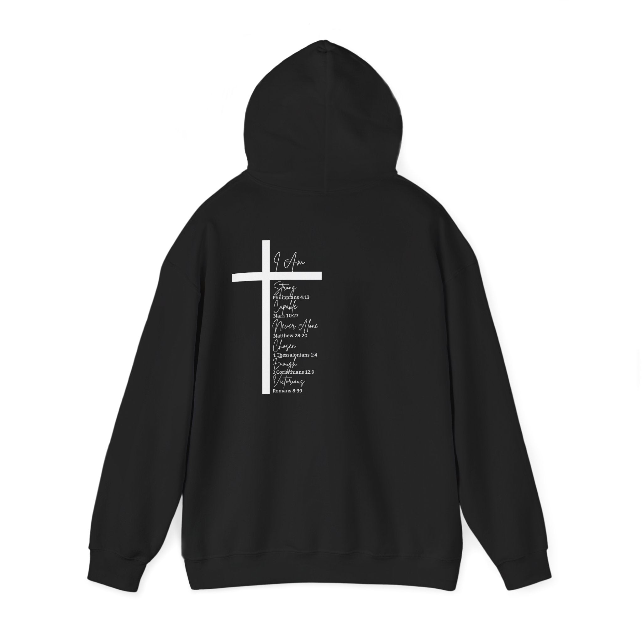 Cross Prayer List Hoodie