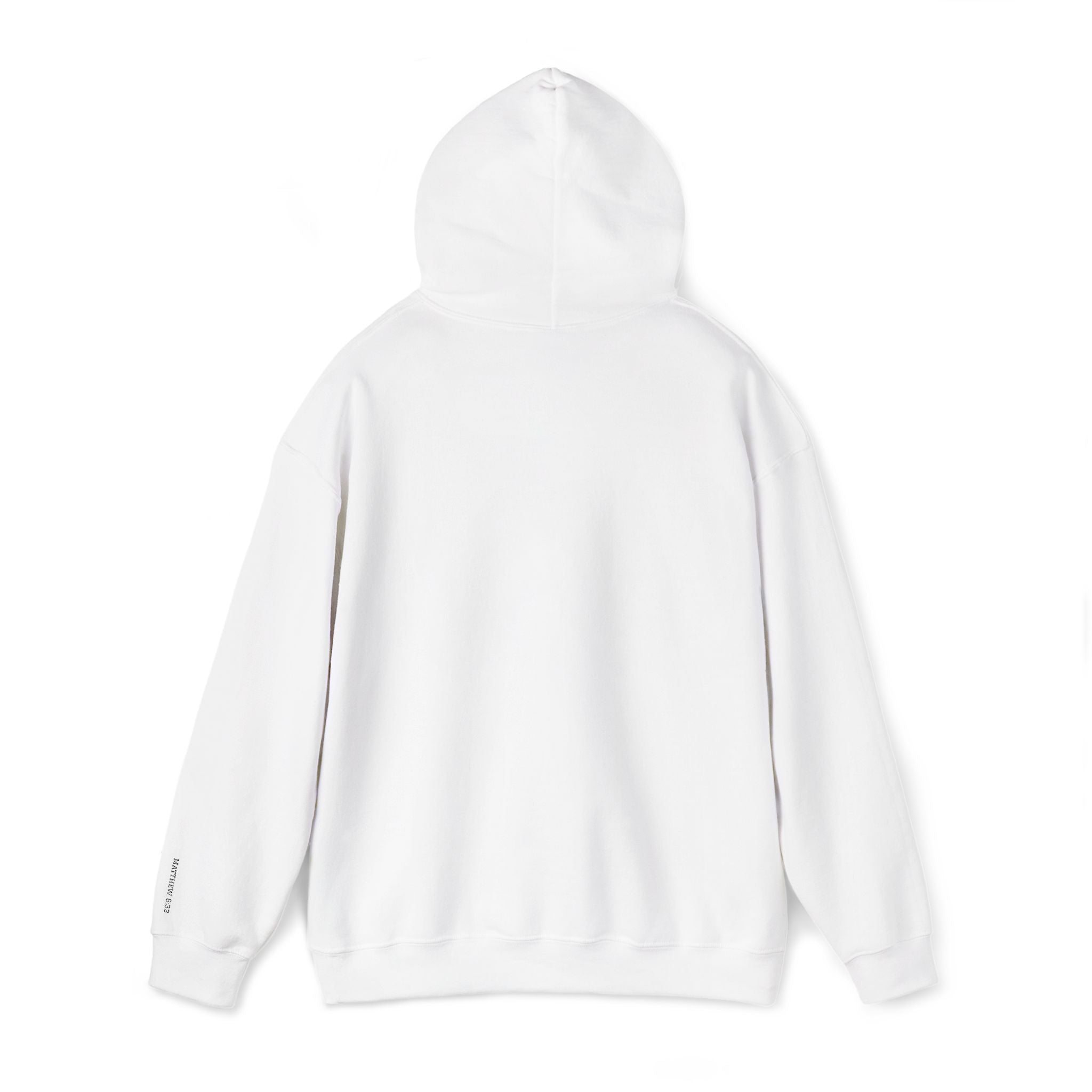 Seek First the Kingdom of God Hoodie – Christian Faith Quote Pullover