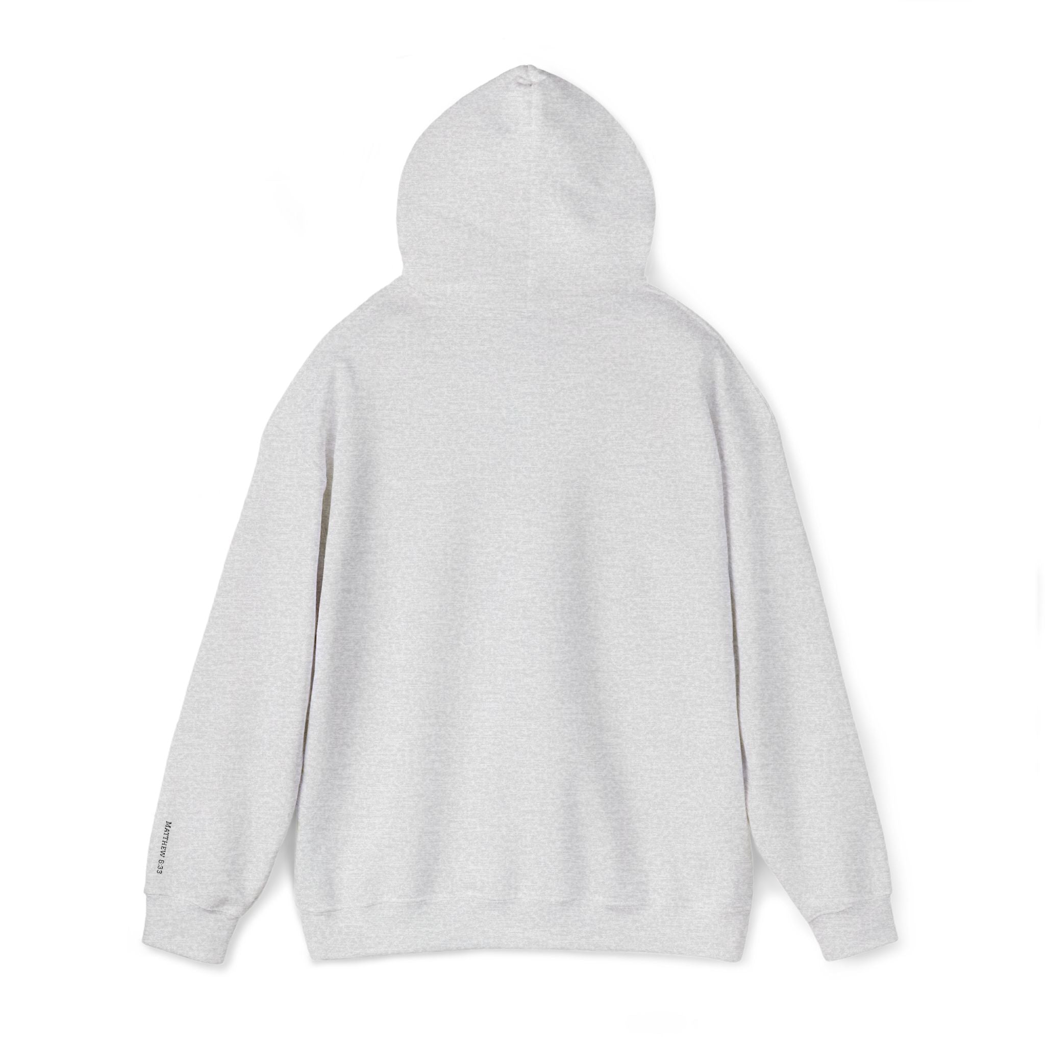 Seek First the Kingdom of God Hoodie – Christian Faith Quote Pullover