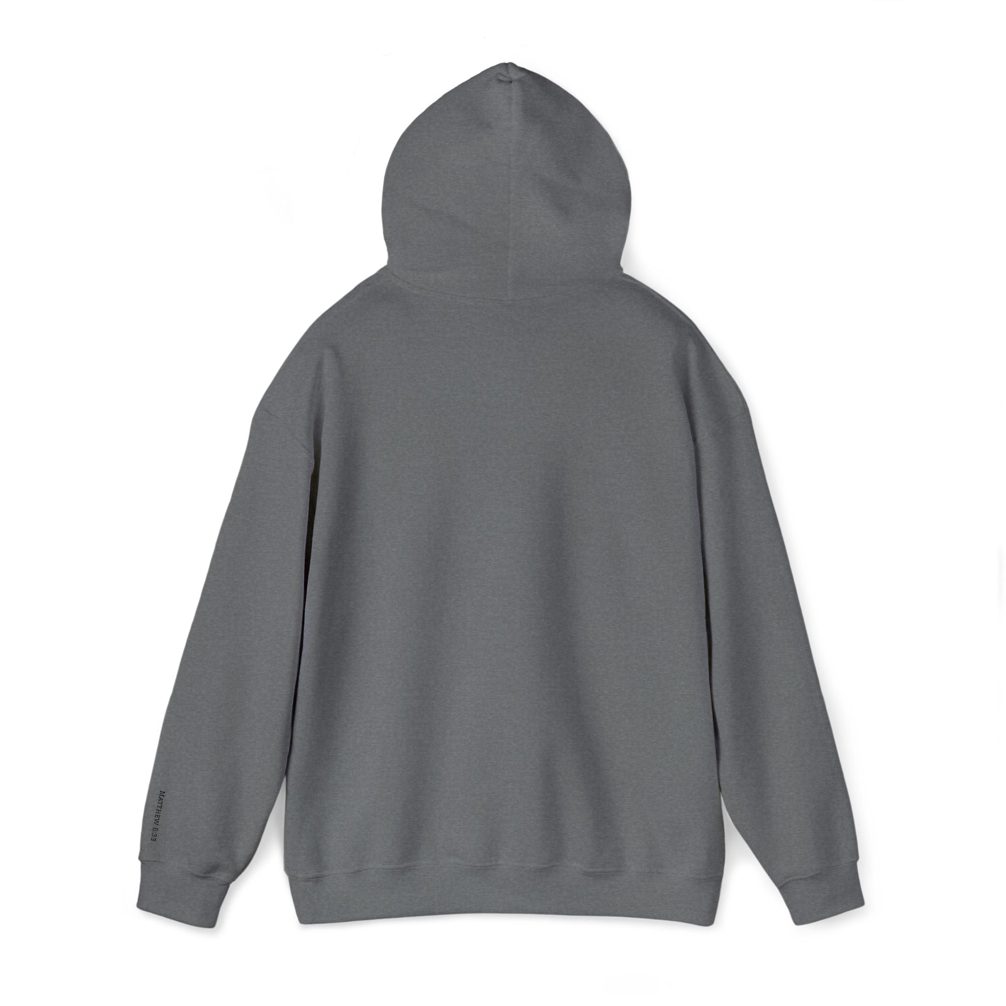 Seek First the Kingdom of God Hoodie – Christian Faith Quote Pullover