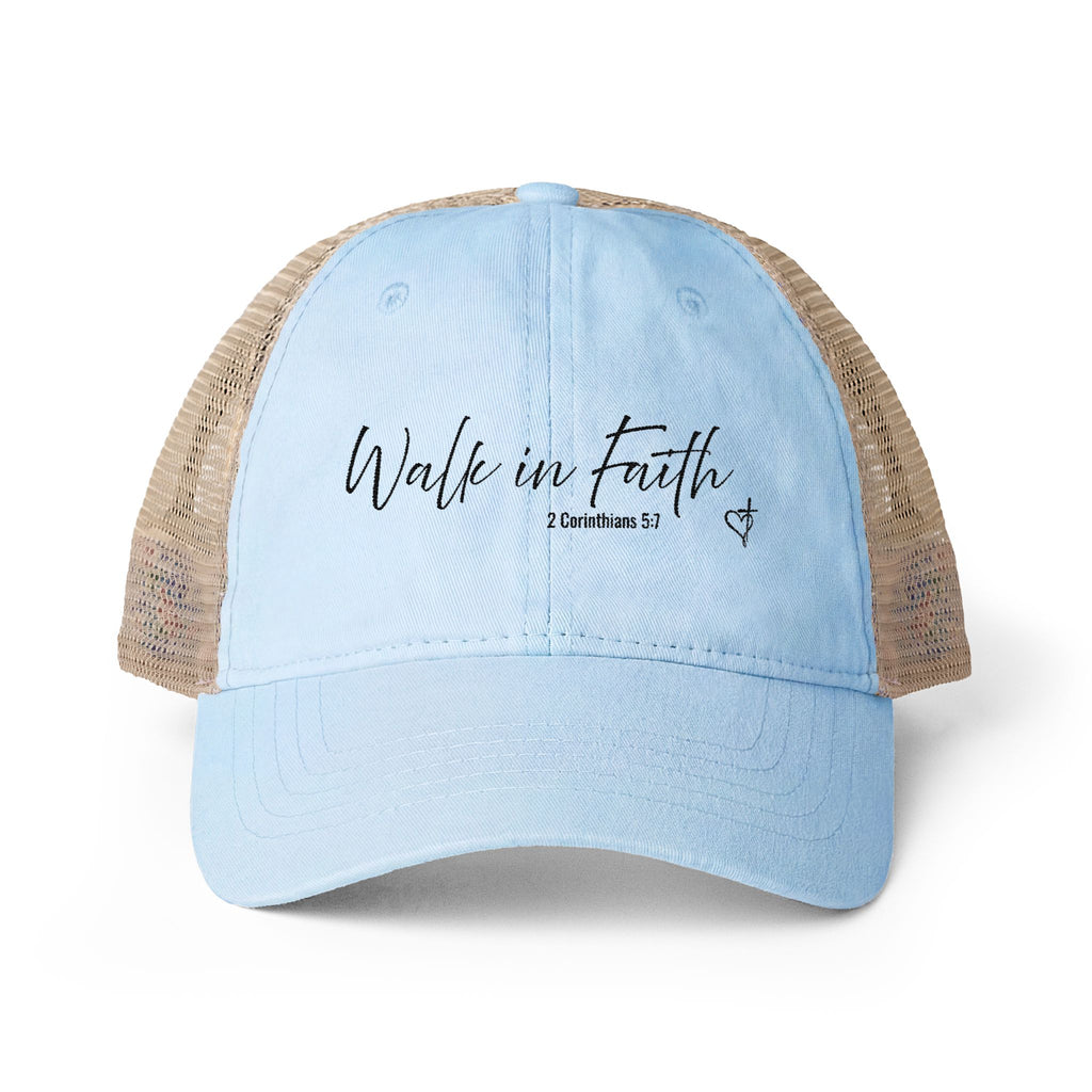 Women's Washed Mesh-Back Cap