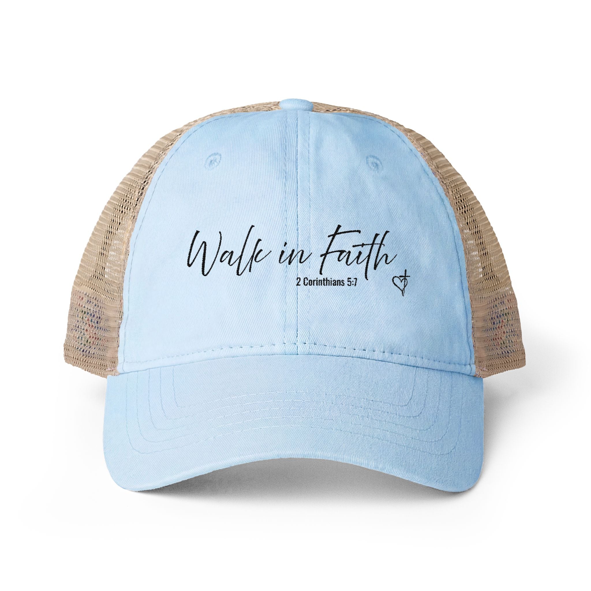 Women's Washed Mesh-Back Cap