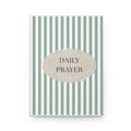 Daily Prayer Hardcover Journal — Striped Devotional Notebook for Christian Reflection & Gratitude